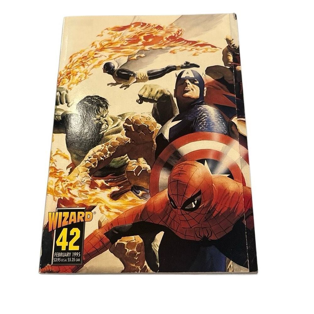 Wizard Guide to Comic Books Magazine #42 February 1995 with Bad Girls‎ Poster